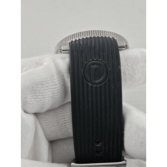 Mens Redline Compressor World Time YELLOW DIAL Quartz Watch New Battery Rare - Picture 5 of 10